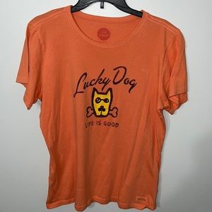 Womens Life Is Good T-shirt